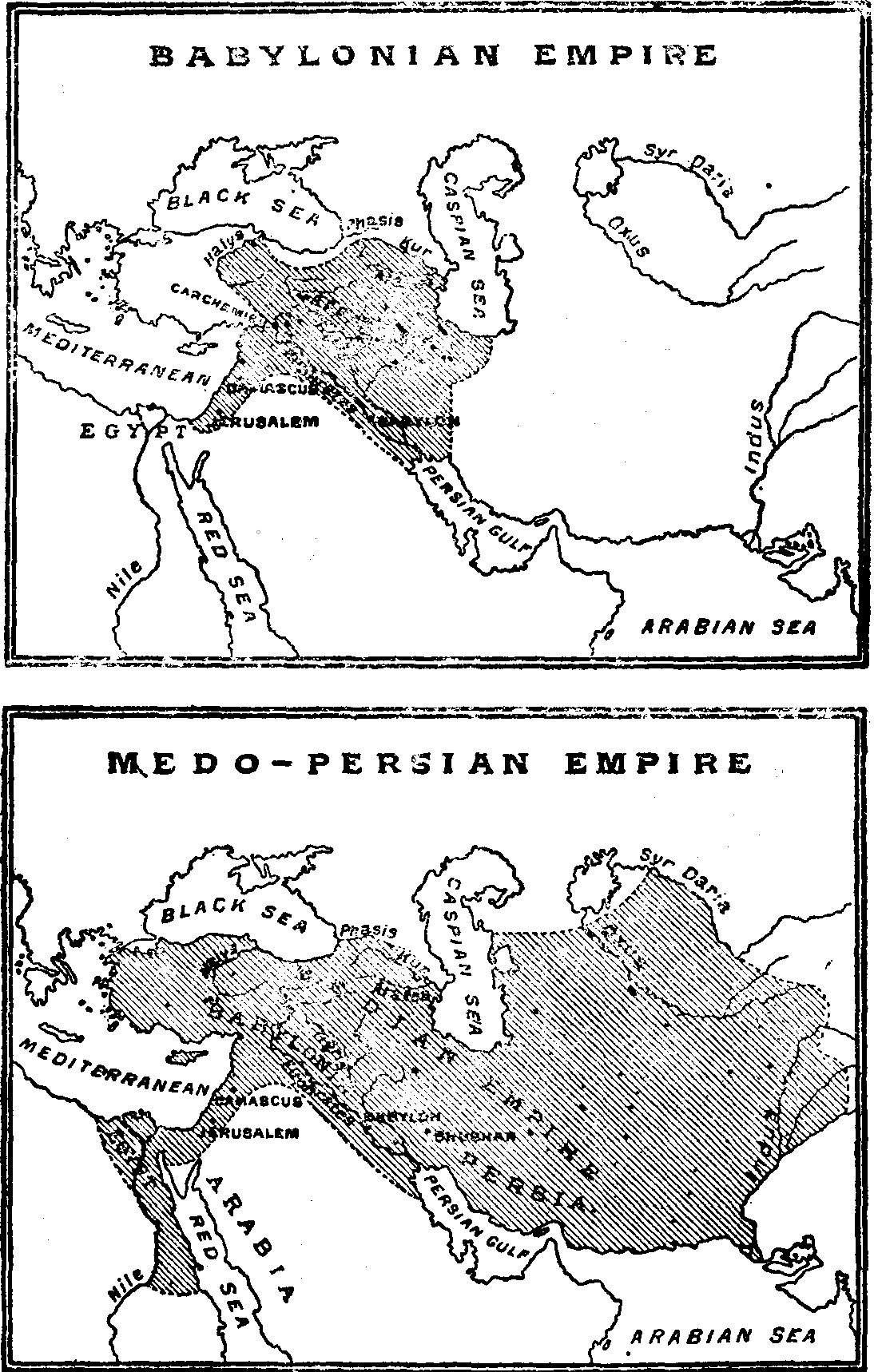 Plan Babylon, Medo-Persian